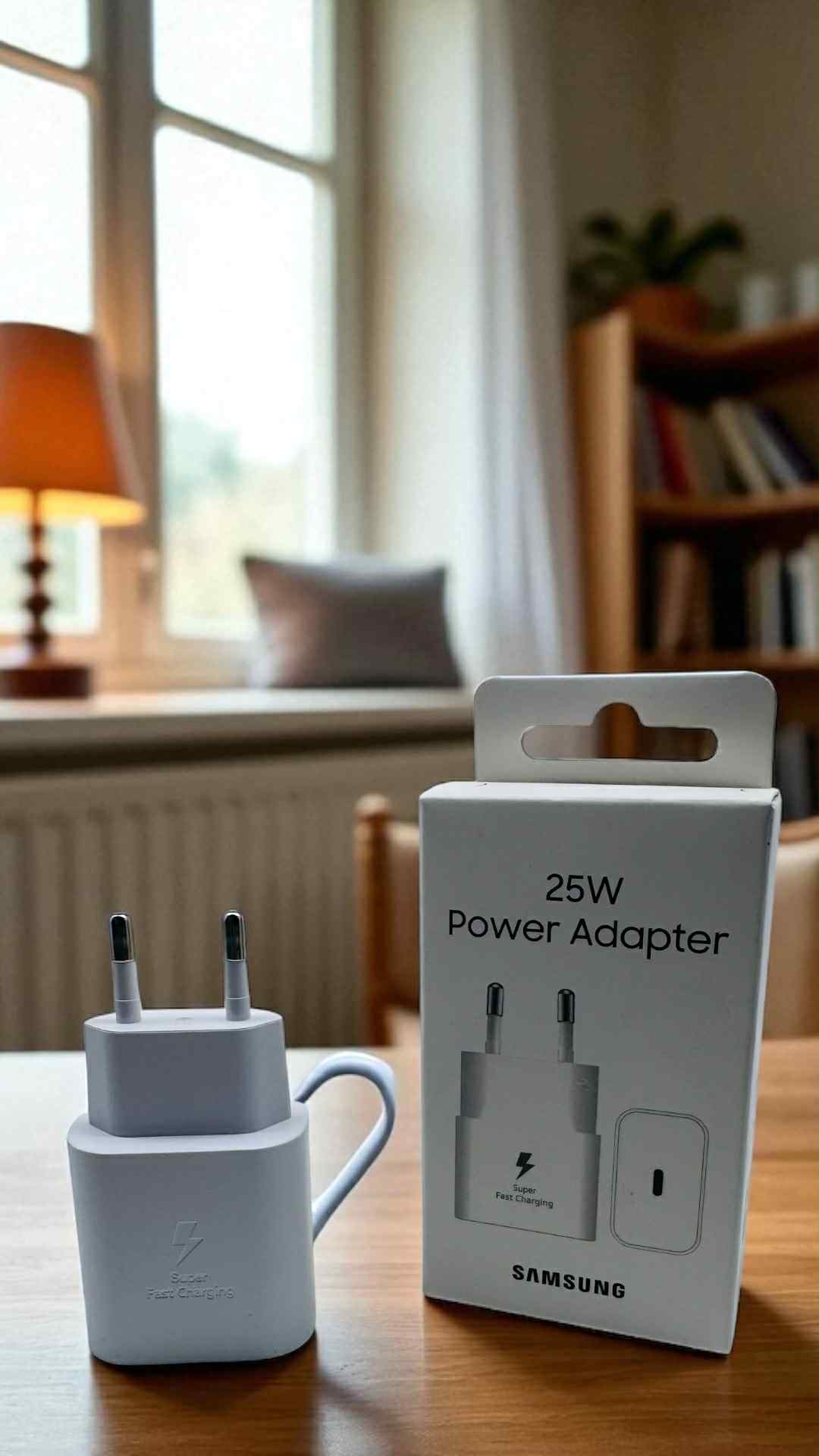 Original Samsung 25W Power Adapter in White